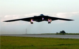 Air National Guard Flies B2 Wallpaper
