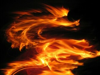 Dragons Fire Wallpaper Black Background
