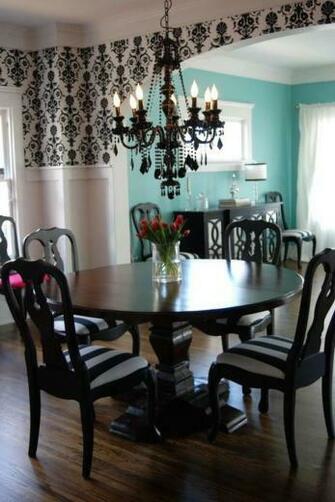 Chandelier Black White Print Wallpaper And Color