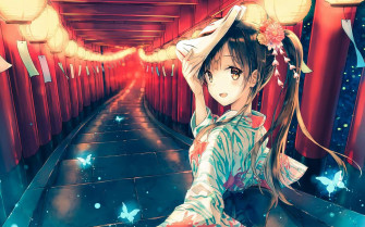 Cute Anime Girl Wallpaper By Fatemagister