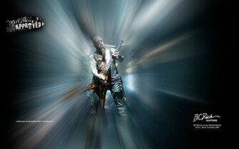 Kerry King Bc Rich Guitar Wallpaper