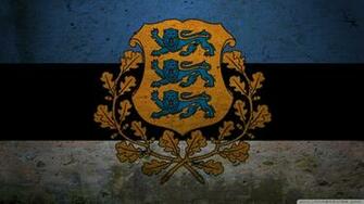 Presidential Flag Of Estonia 4k HD Desktop Wallpaper For