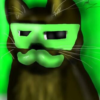 Dubstep Hipster Cat By Huggablefurry