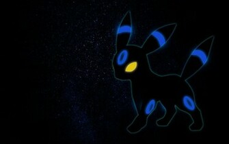 Shiny Umbreon By Fa Customization Wallpaper Minimalistic Dark This