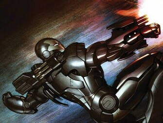 War Machine Gets Streaky Hyper Combo Wallpaper