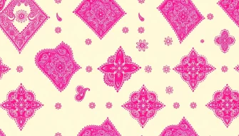 Pink Bandana Wallpaper