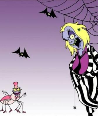 Beetlejuice Ein Au Ergew Hnlicher Geistbild Von