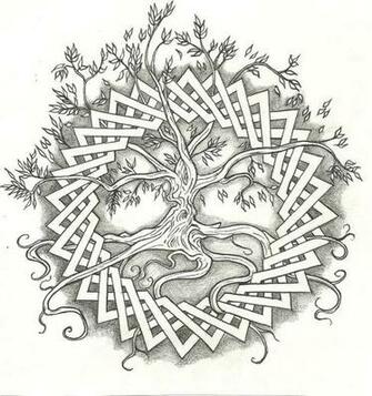 Celtic Tree Of Life This Is A Tattoo Design And I
