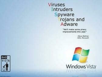 Funny Microsoft Windows Vista Wallpaper Desktop