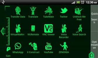 Pipboy Fallout Theme Screenshot