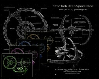 Deep Space Nine Schematics By Jaidaksghost