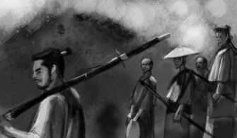 Seven Samurai Wallpaper Speed Painting