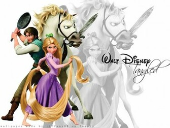 Tangled Rapunzel Disney Princess Wallpaper