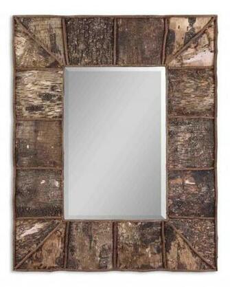 Birch Bark Console Mirror Uttermost Interior Mall