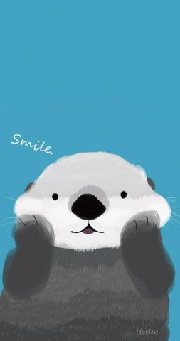 Weasel Mac On Wallpaper iPhone Cute