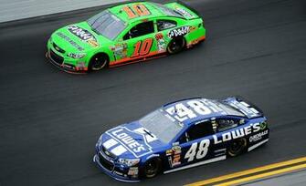 By Danica Patrick And Lowe S Chevrolet Driven Jimmie Johnson