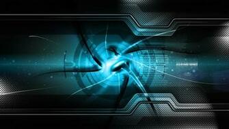 Administrado Cyber Wallpaper Ne N Interfaz 3d Foto