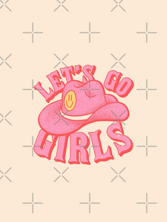 Let Amp S Go Girls Pink Cowboy Cowgirl Rodeo Hat Preppy
