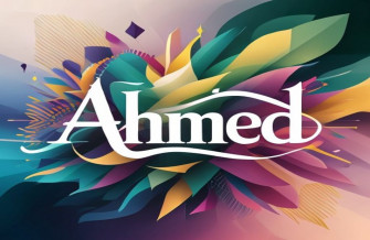 Ahmed Name Wallpaper