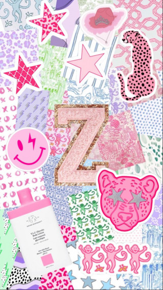 Preppy Z Wallpaper