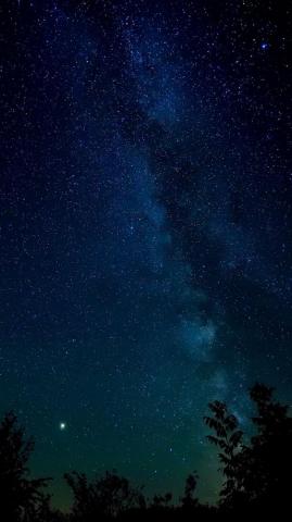 Night Sky iPhone Wallpaper On
