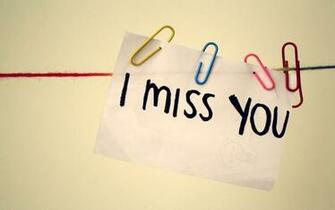 Wallpaper I Miss You