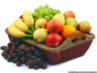 Fruit Basket Wallpaper Jpg