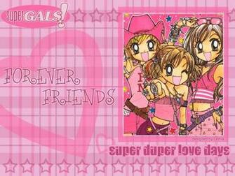 Gals Wallpaper Super Duper Love Days Minitokyo