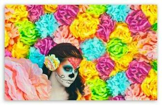 Sugar Skulls HD Wallpaper For Standard Fullscreen Uxga Xga