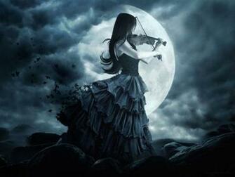 Beautiful Romantic Moonlight Wallpaper