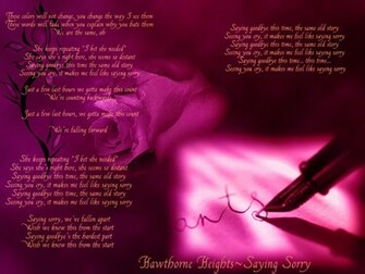 Saying Sorry Wallpaper By Razielismyavatar
