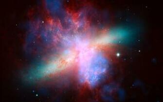 Space Nebula From Hubble Telescope Wallpaper