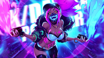 K Da Akali Lol 4k Wallpaper