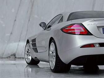 Mercedes Benz Slr Mclaren Rear Half Wallpaper