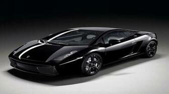 Cars Lamborghini Gallardo Nera Race Car Picture Nr