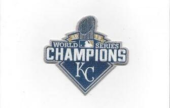 Kansas City Royals World Series Champions Patch