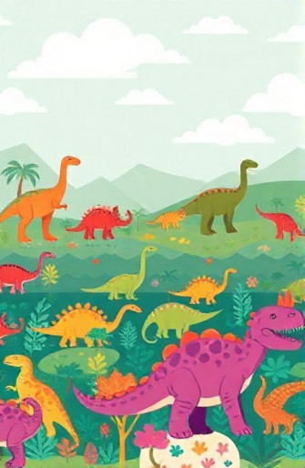Aesthetic Dinosaurs Wallpaper