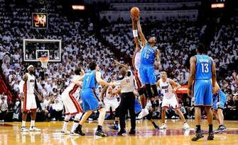 Oklahoma City Thunder Basketball Nba Miami Heat Wallpaper