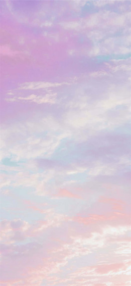 Pink And Blue Clouds Wallpaper