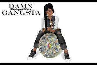 Gangsta Girl Wallpaper By Lilmznana1