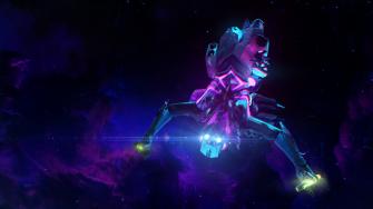 Octane Blender Apex Legends Neon Video Game Art