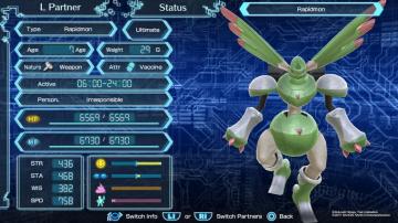 Rapidmon Digimon World Next Order Grindosaur