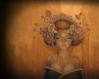 Audrey Kawasaki Artwork Wallpaper
