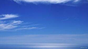 Simple Blue Nature HD Wallpaper