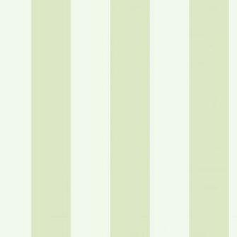 Disney Princess Green And White 3in Stripe Wallpaper