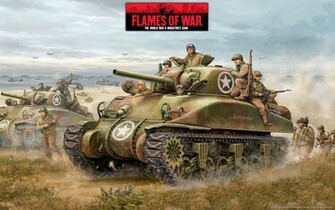 Flames Of War Desktop Wallpaper