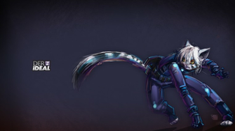 She Furry Bunny Wallpaper