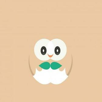 Rowlet Pokemon Tap To See More Of The Cutest Art