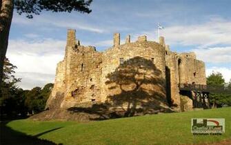 Dirleton Castle Computer Desktop Wallpaper Scottish