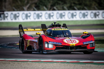 Ferrari 499p Uncovered On Track For The First Time